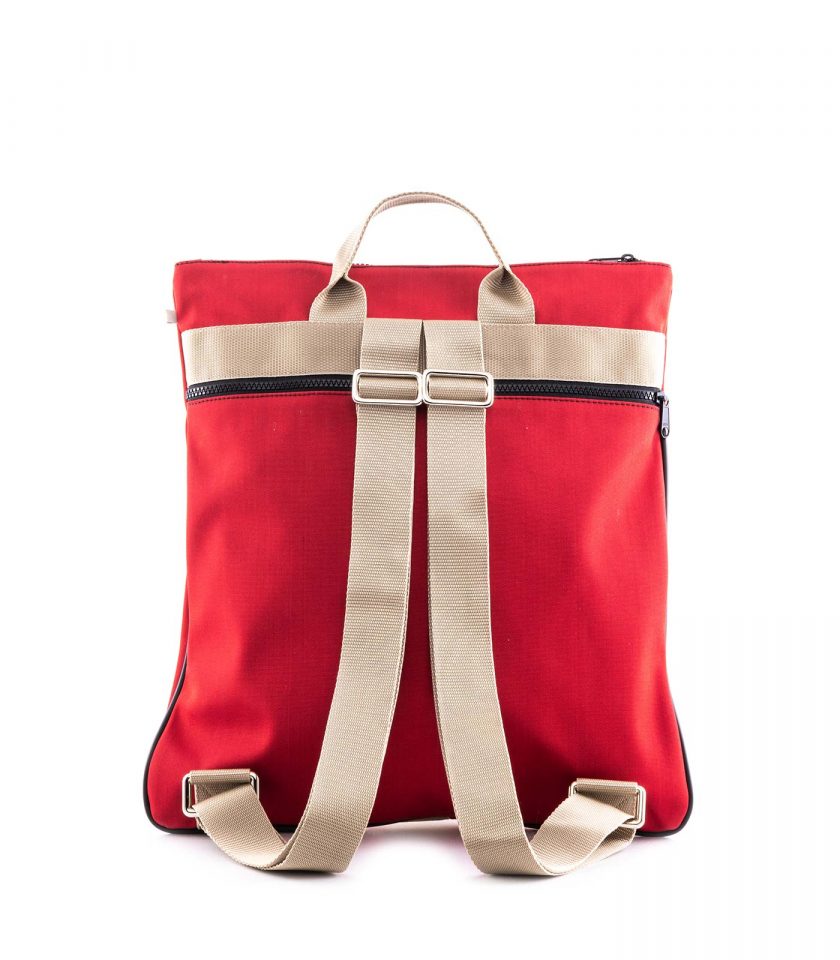 Laptop Backpack Quittobags Red Made in Italy