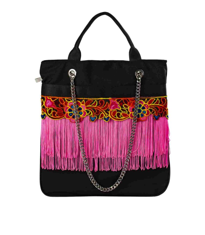 Shopper fucsia Quittobags Made in italy